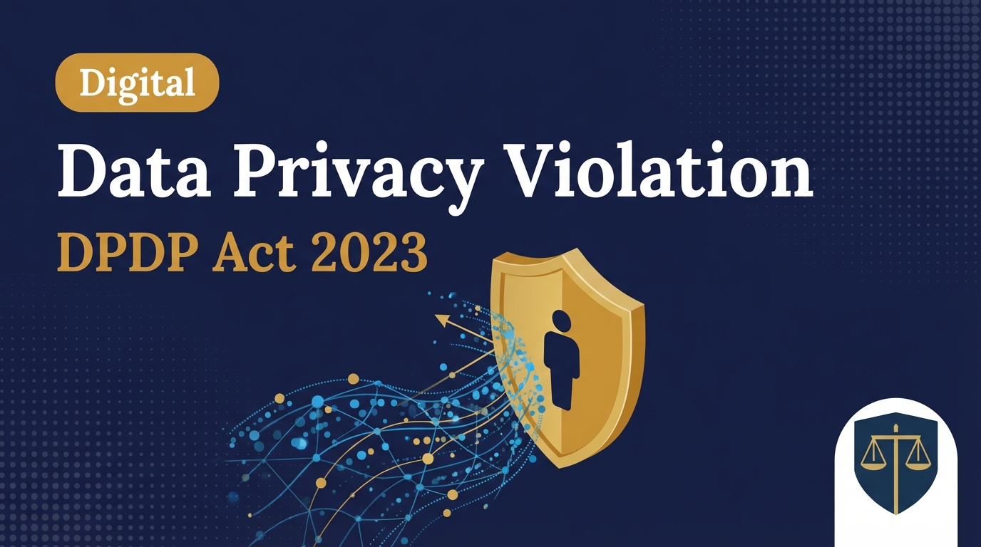 Legal Notice for Data Privacy Violation Under DPDP Act 2023: Your ...